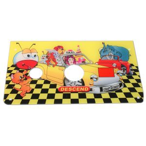 TOY TAXI 31/38- CONTROL PANEL ACRYLIC WITH ARTWORK (808ART001)