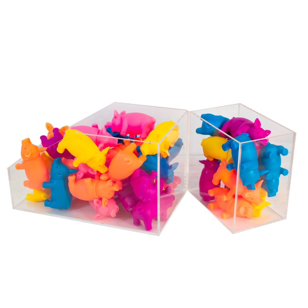 ACRYLIC BIN SETS 6 CT (12 Pcs) Coast to Coast Entertainment