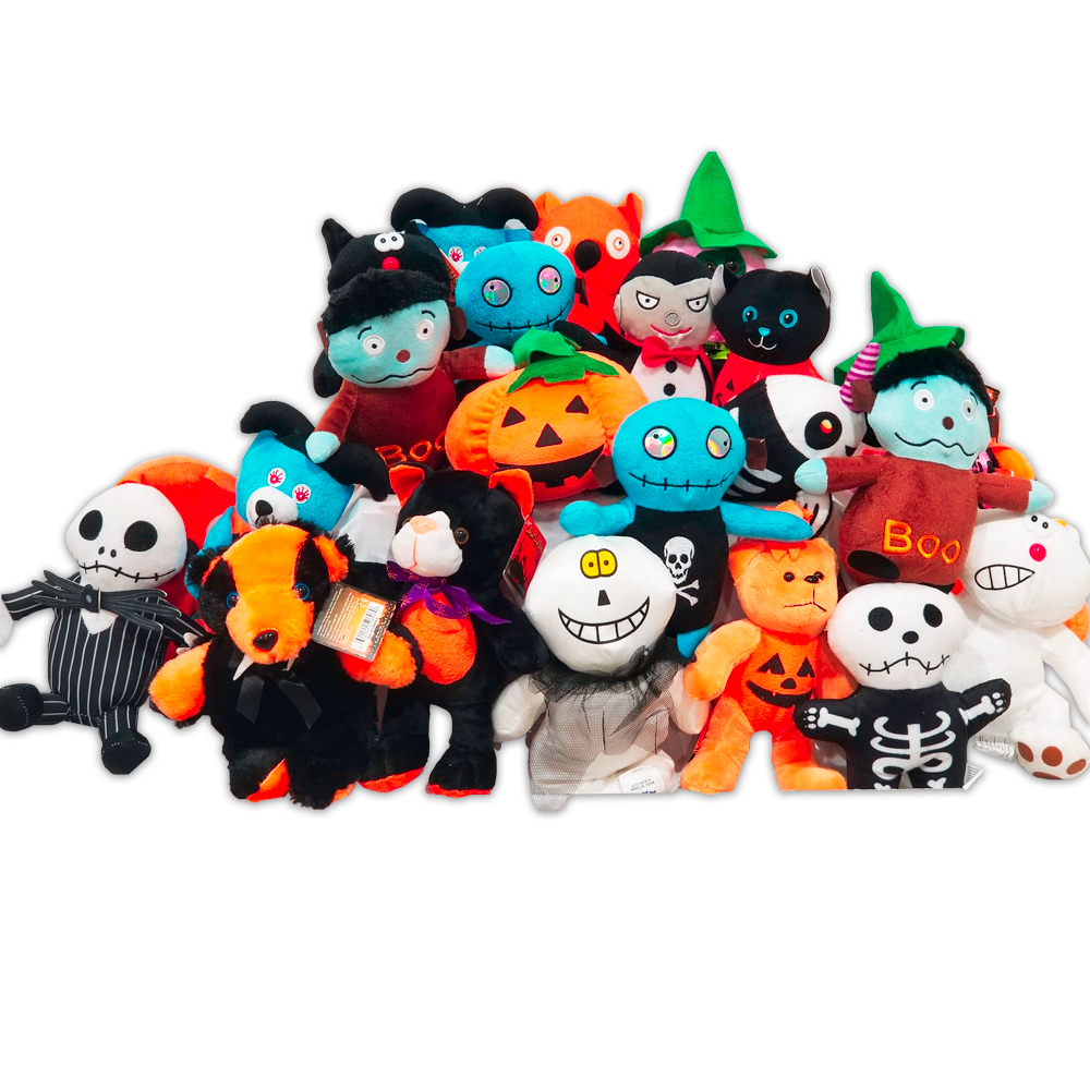 Jellycat Skeleton Bob Bag Charm – Spooky Halloween Plush Keychain
