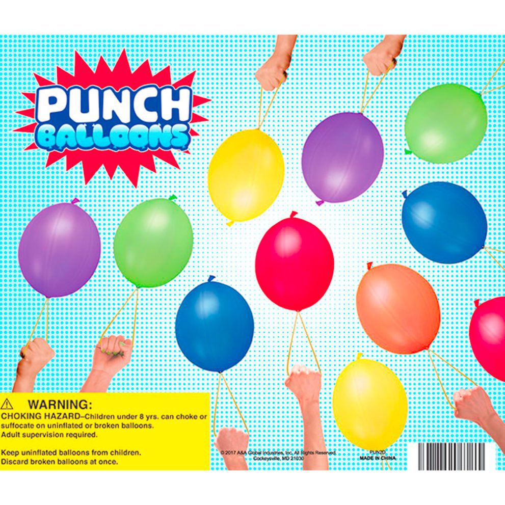 1” PUNCH BALLOON CAPSULES 250 CT Coast to Coast Entertainment